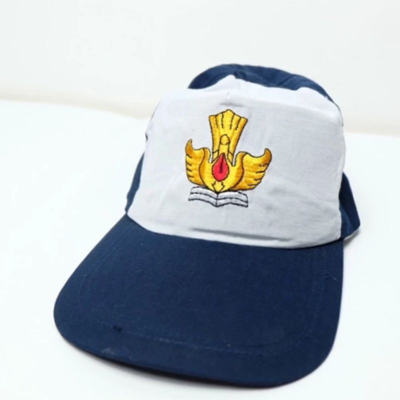 Topi sekolah anak SD SMP SMA PRAMUKA topi sekolah topi pramuka topi sd topi smp topi sma