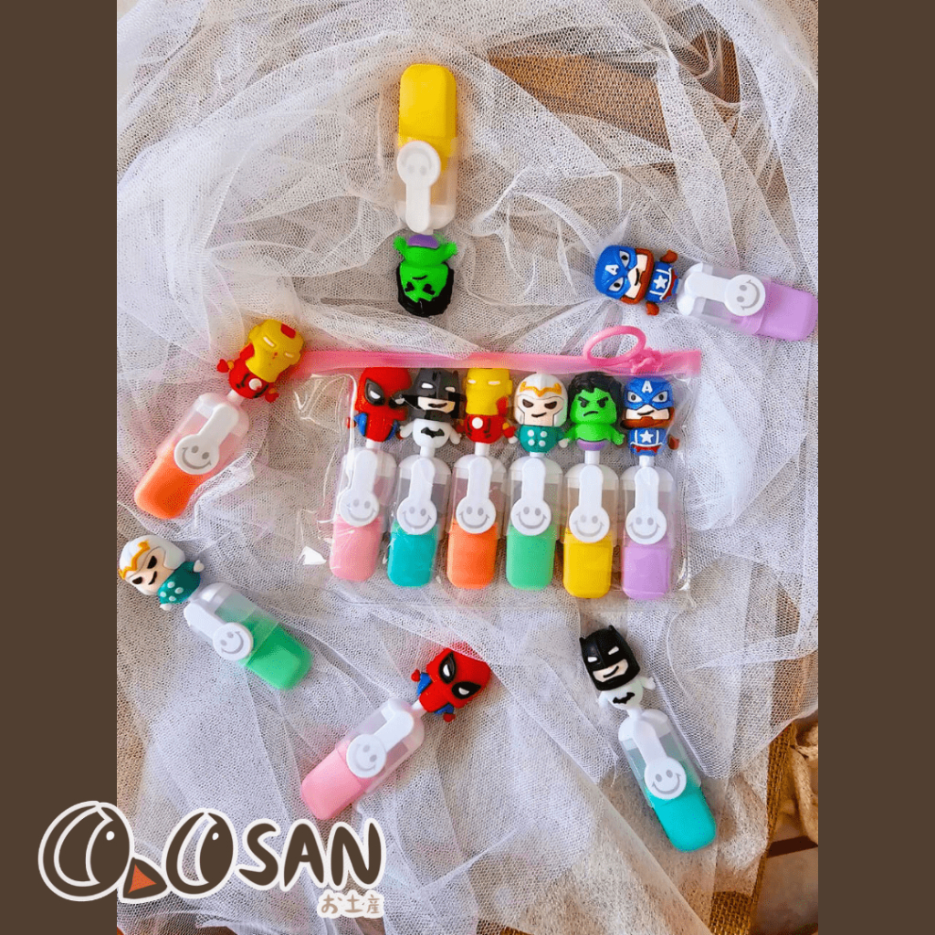 

1pak isi 6pcs Stabillo Karakter / 6pcs Warna Pastel Highlighter