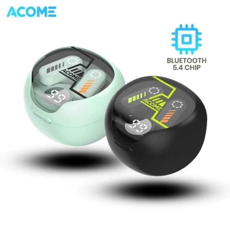 Acome Inpods AT03 Headset Earphone Tws Bluetooth 5.4 Original  -01045