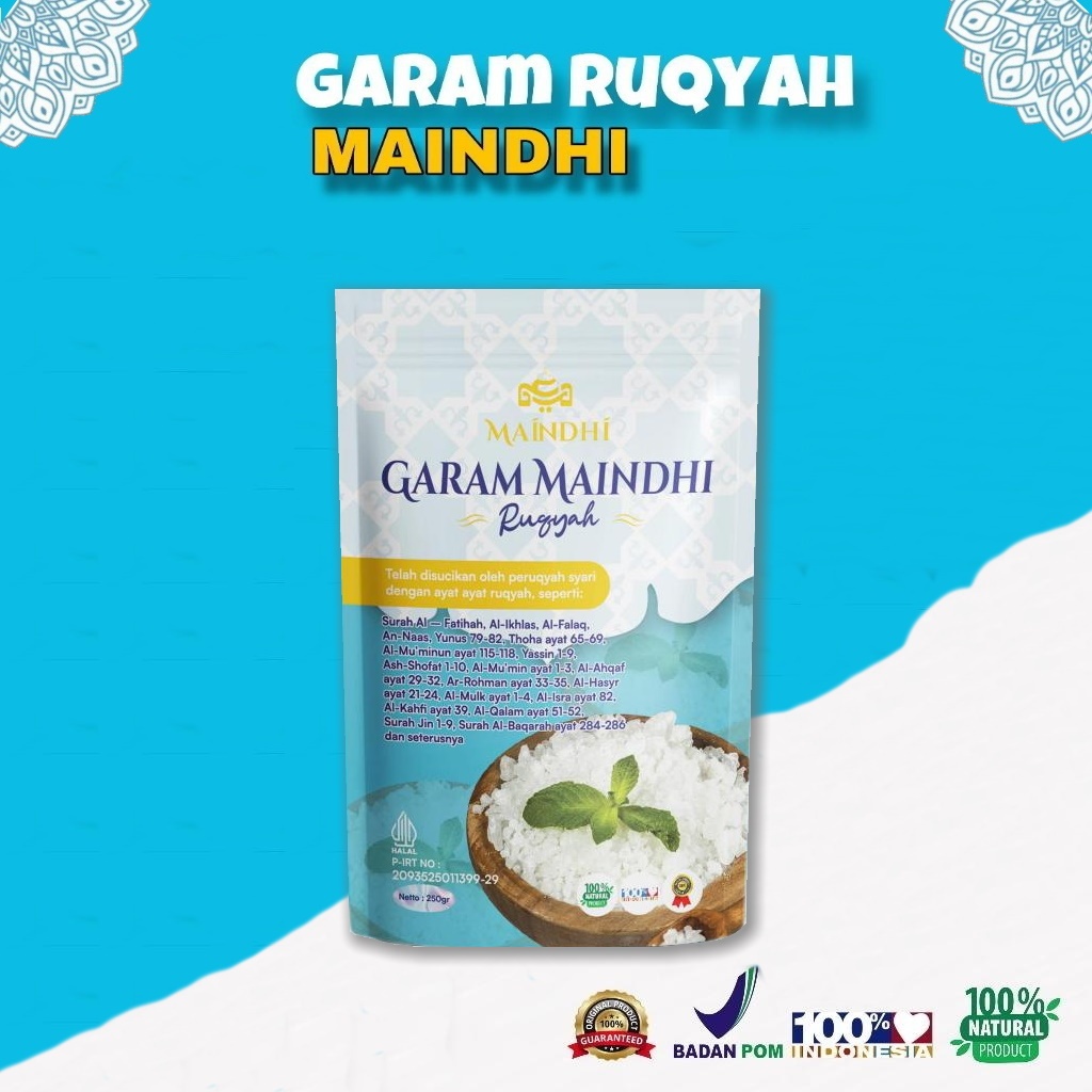 

Garam Wasilah Asma' Mandhi 250gr