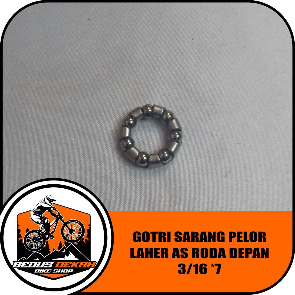 Sarang Pelor As Roda Sepeda/ Gotri As Roda Sepeda Depan dan Belakang