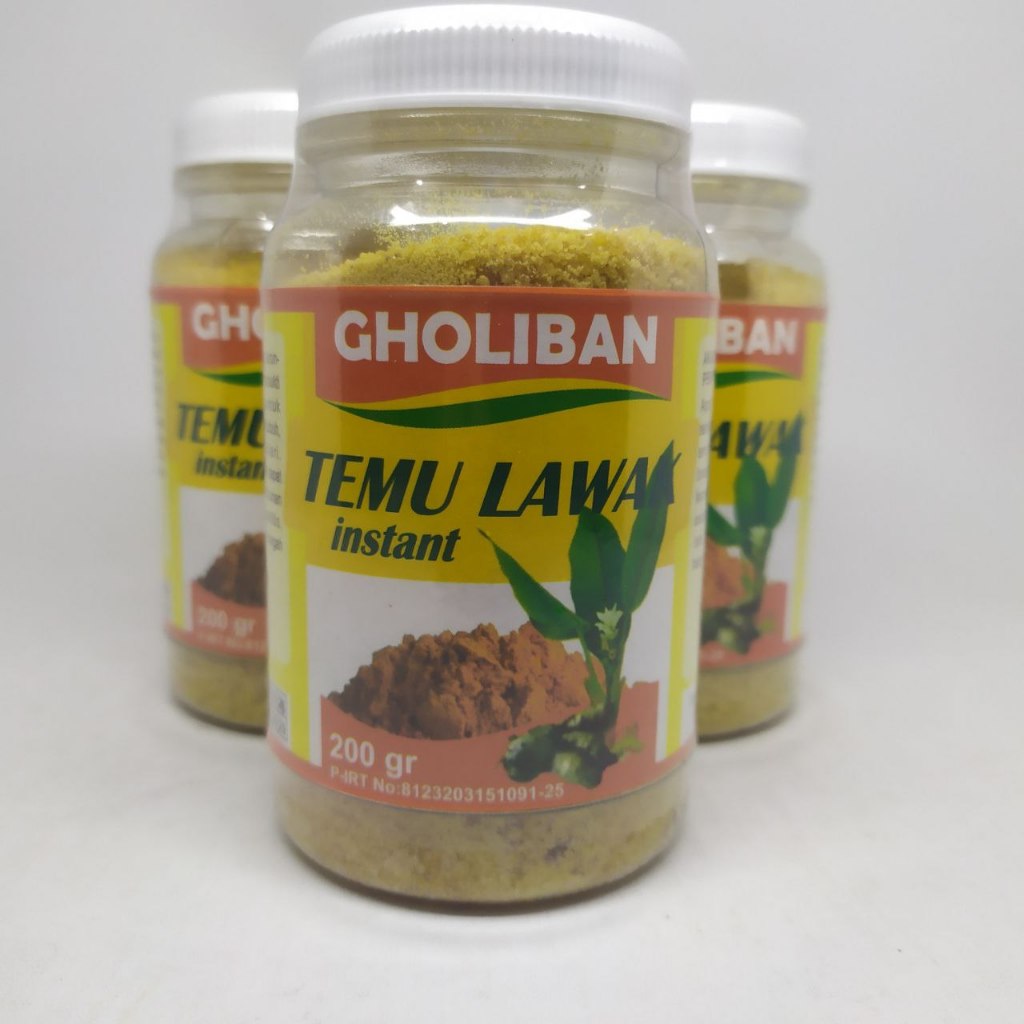 

TEMULAWAK INSTAN / SEDUH GHOLIBAN 200GR BOTOL ORIGINAL (KEMASAN BARU) BISA COD