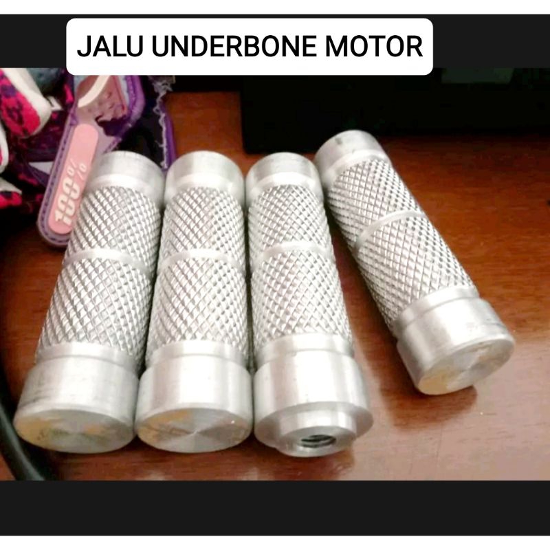 [COD] JALU UNDERBON MOTOR JALU STEP UNDERBONE DRAT 14 DAN DRAT 12 JALU PIJAKAN KAKI MOTOR UNIVERSAL 