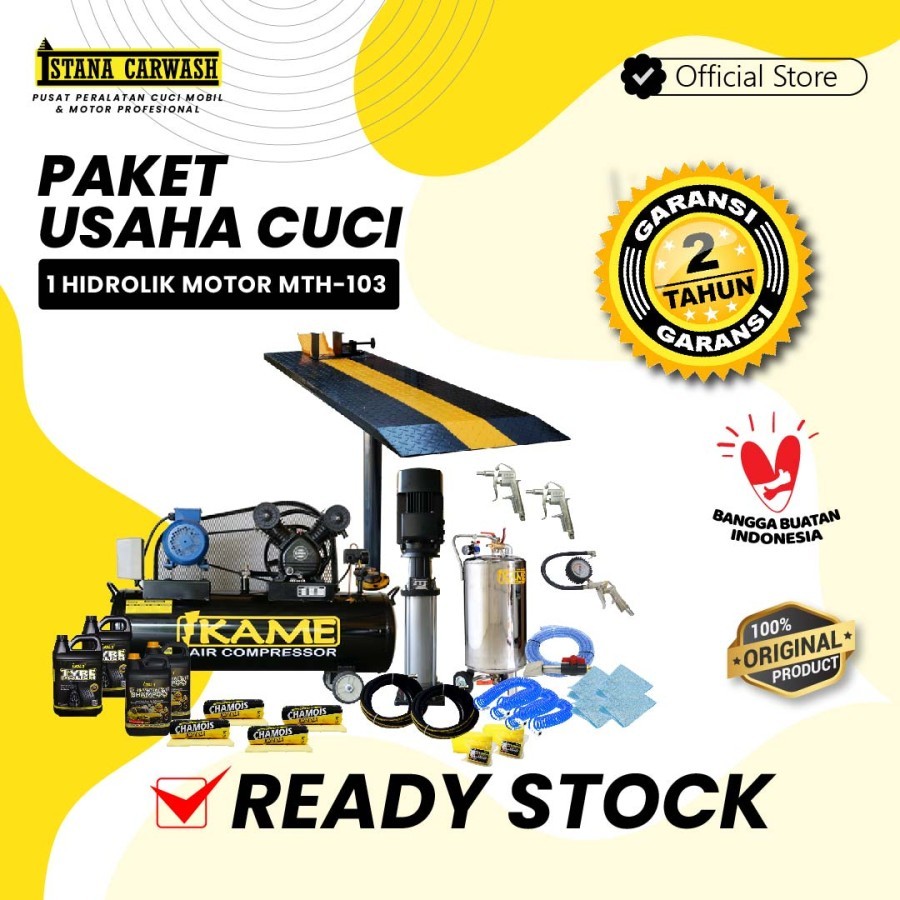 Paket Alat Steam Motor Hidrolik MTH-103 IKAME