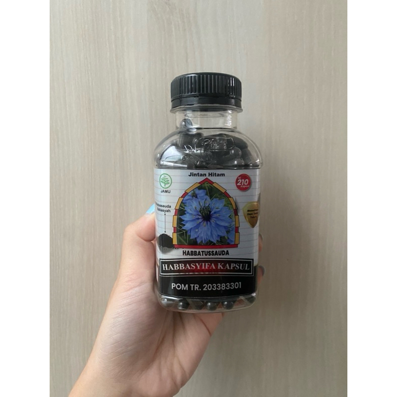 Habbatussauda Habbasyifa Kapsul Jintan Hitam
