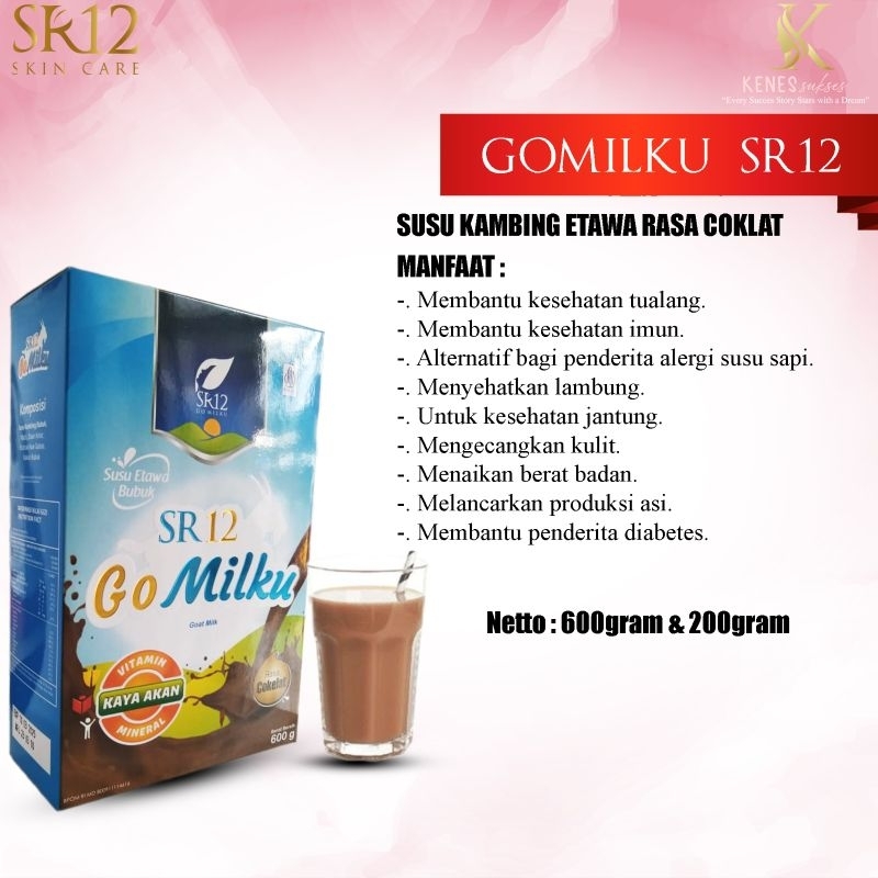 

GOMILKU COKLAT SR12/ SUSU BUBUK ETAWA /SUSU KESEHATAN