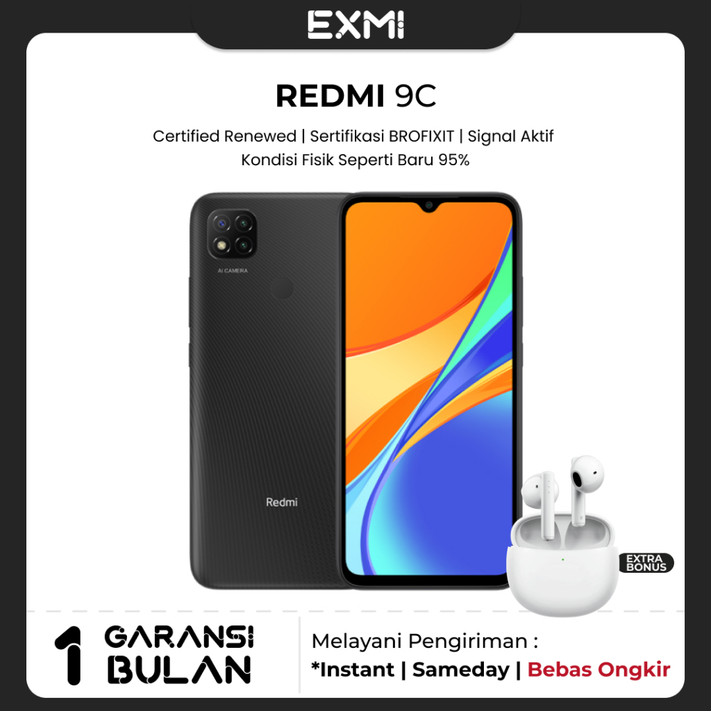 Xiaomi Redmi 9C Certified Renewed Unit Only Grade A