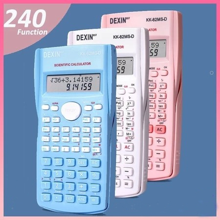 

Kalkulator Color Function Scientific Kalkulator 24 Fungsi Kalkulasi 3 Warna 1700 scientific calculator