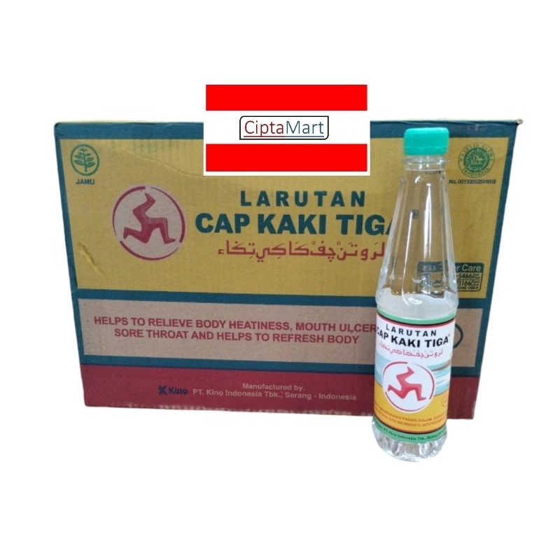 

Larutan Cap Kaki Tiga 24 x 500 ml botol