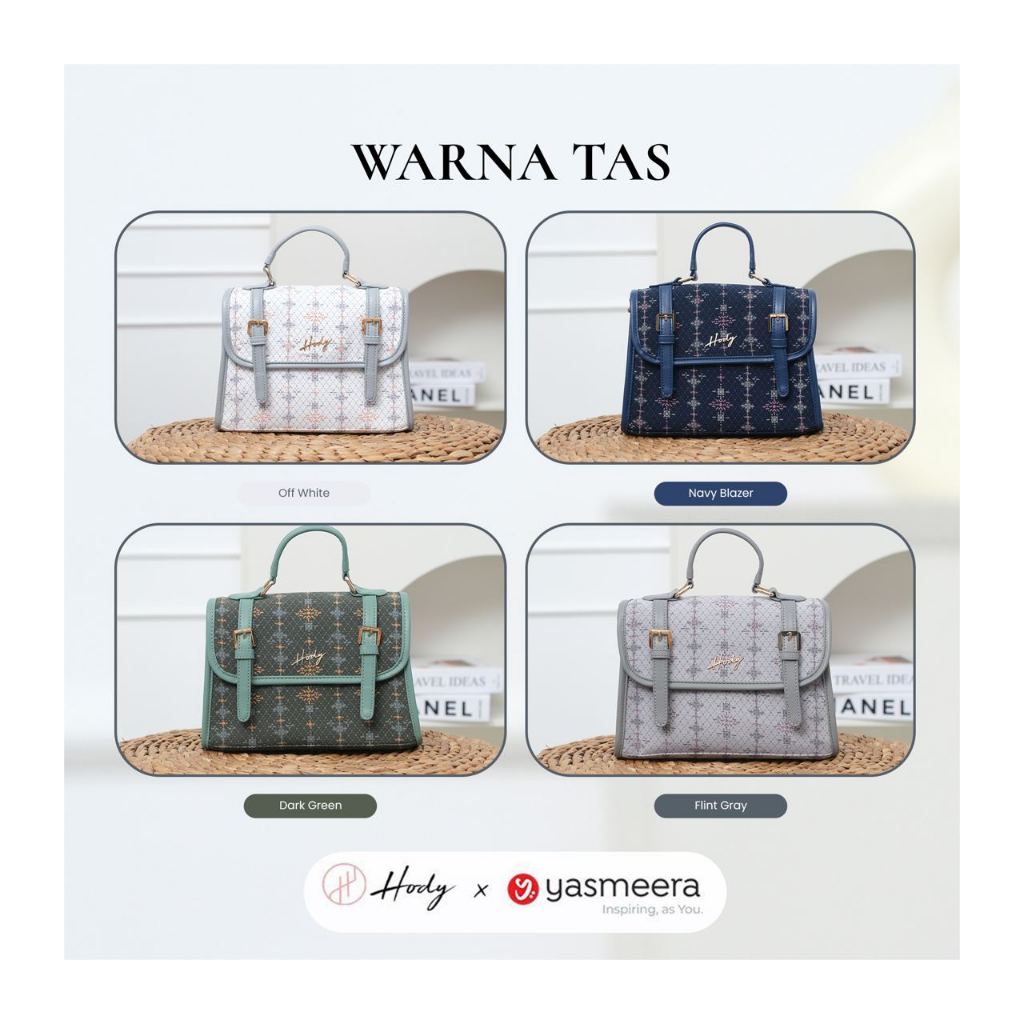 NEW COLLECTION TAS HODY YASMEERA//TAS SELEMPANG CANTIK//TAS GRANADA