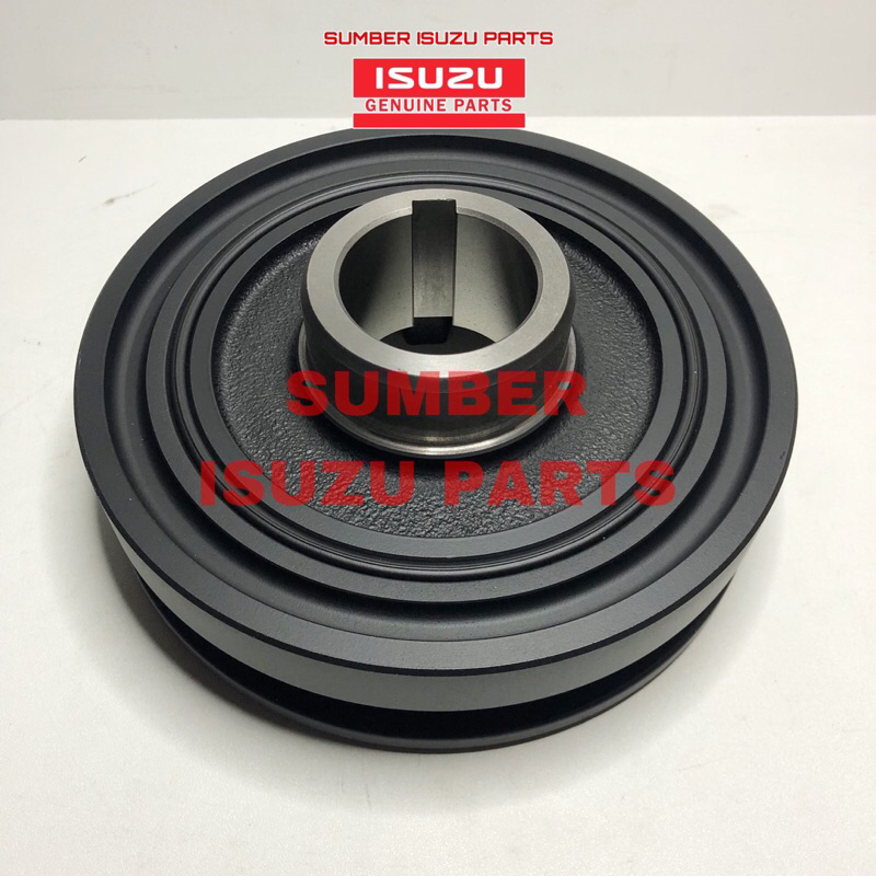 PULLEY PULLY CRANKSHAFT / PULI KRUK AS ISUZU 4BD 4BG1 ORIGINAL ISUZU