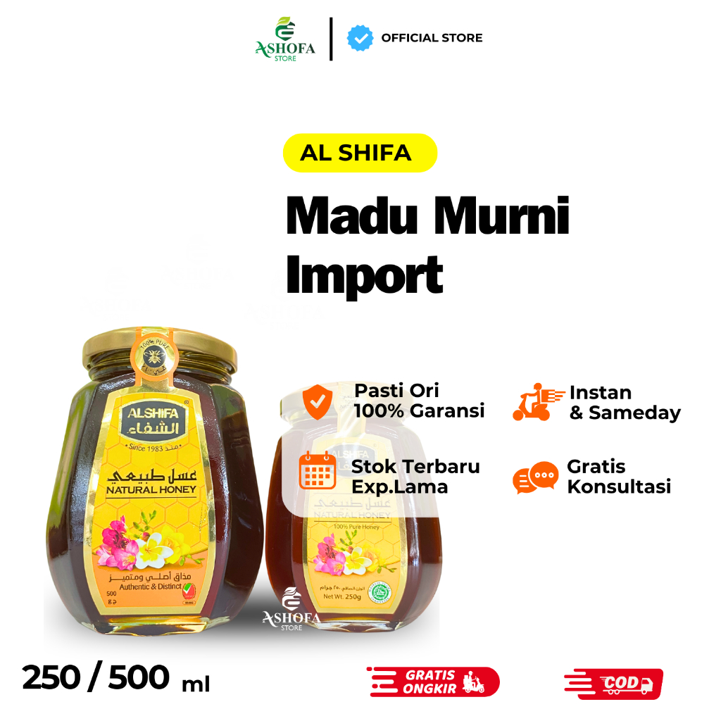 

Madu Murni Alshifa shifa Asli Original Import