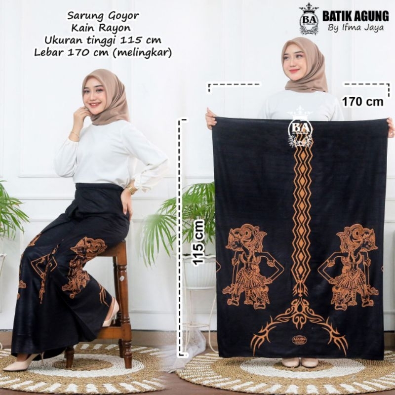 sarung gloyor wayang cabutan remaja agung / sarung wayang / sarung remaja / sarung gloyor / sarung l