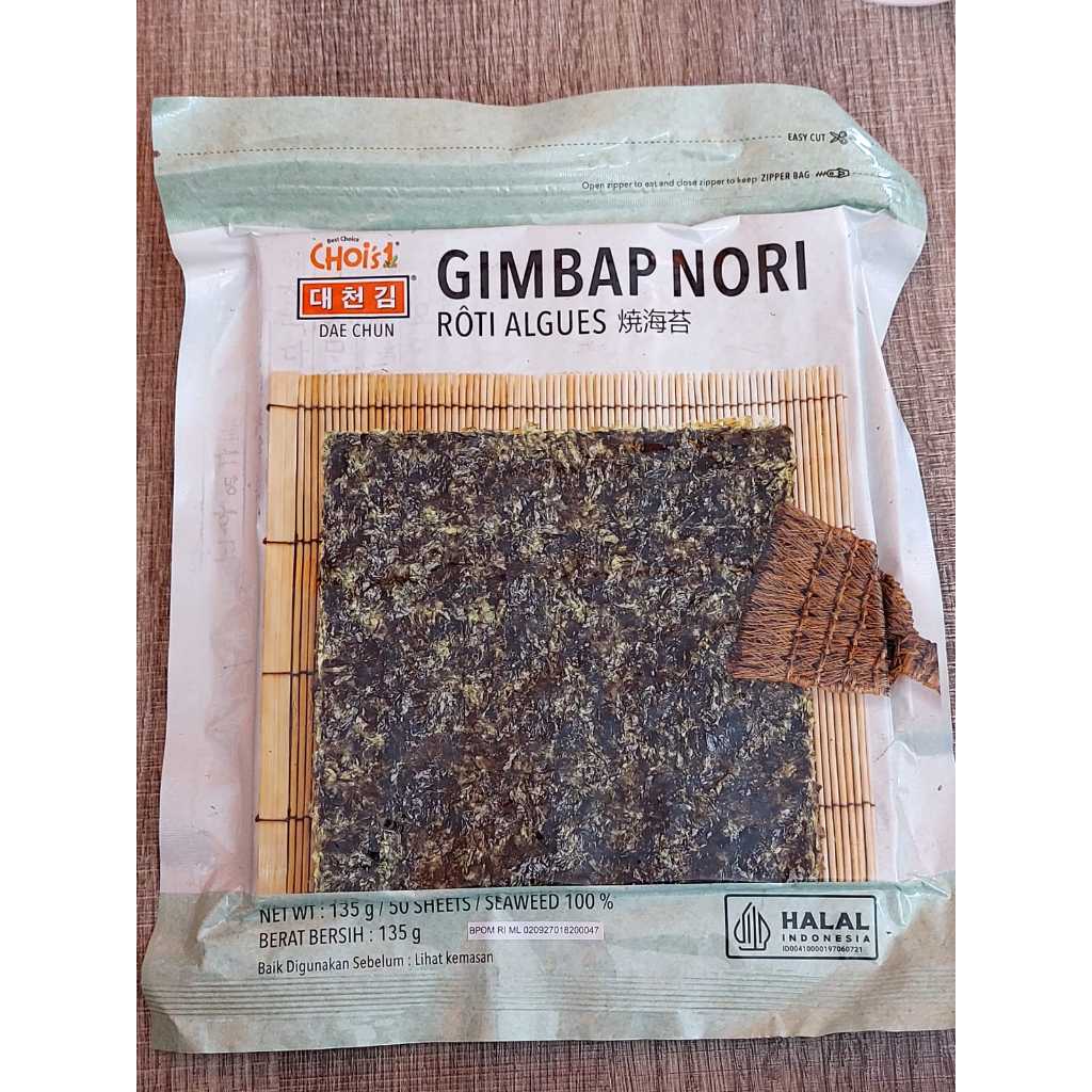 

DAECHUN SUSHI NORI JEPANG LEMBARAN