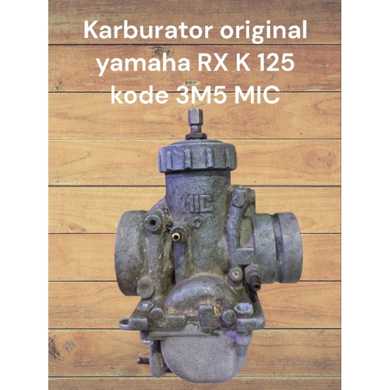 Karburator original yamaha RX K 125 kode 3M5 MIC