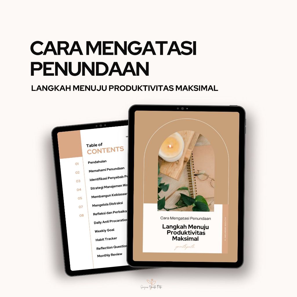 

Cara Mengatasi Penundaan: Langkah Menuju Produktivitas Maksimal PDF Downloadable