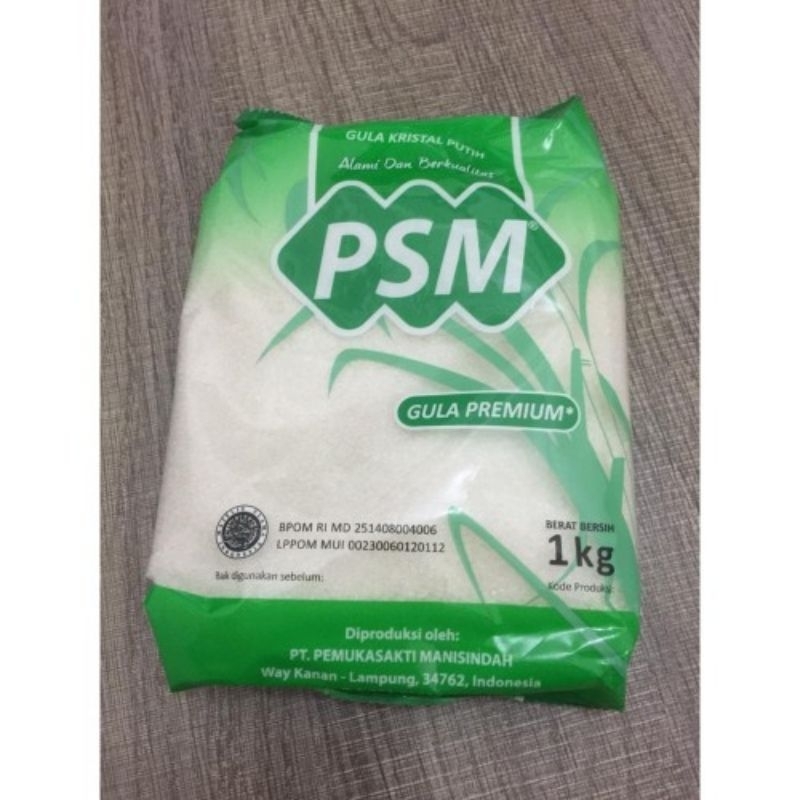 Gula PSM 1 kg / Gula Pasir PSM 1 kg / Gula