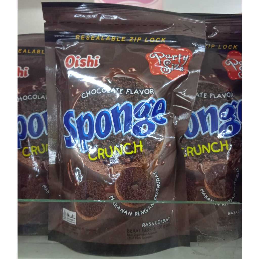 

OISHI SPONGE 100 GRAM COKLAT