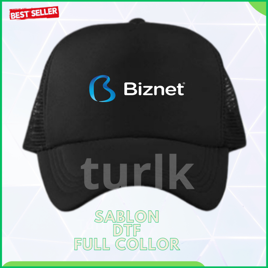 Topi Biznet Topi Trucker Hat Biznet Custom