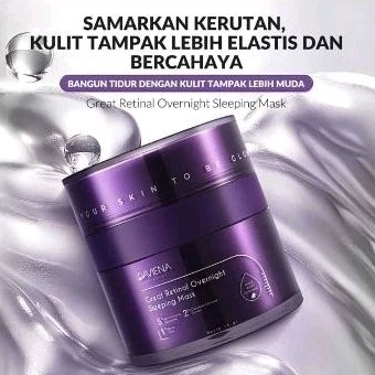 RETINAL DAVIENA|GREAT RETINAL OVERNIGHT|SLEEPING MASK|RETINAL UNGU