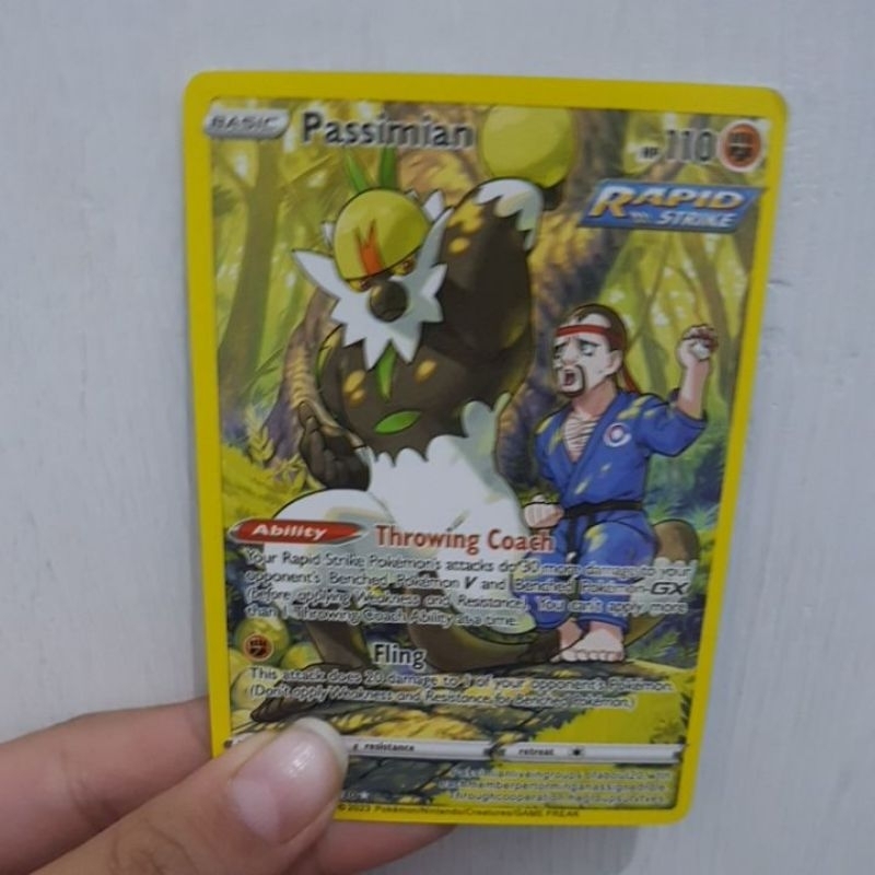 Kartu Pokemon Passimian ori