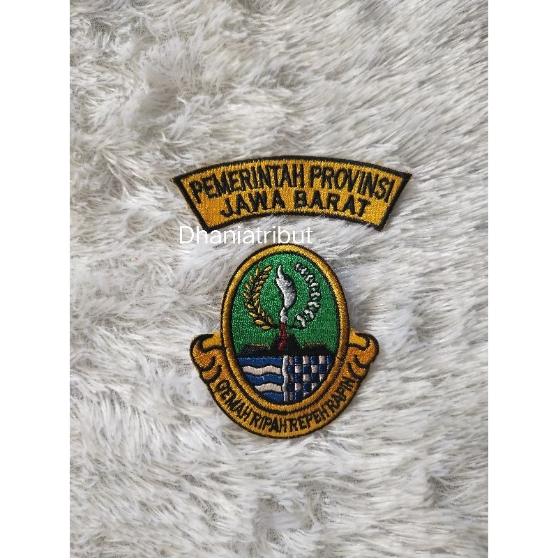 ATRIBUT BORDIR PNS PROVINSI JAWA BARAT SATUAN