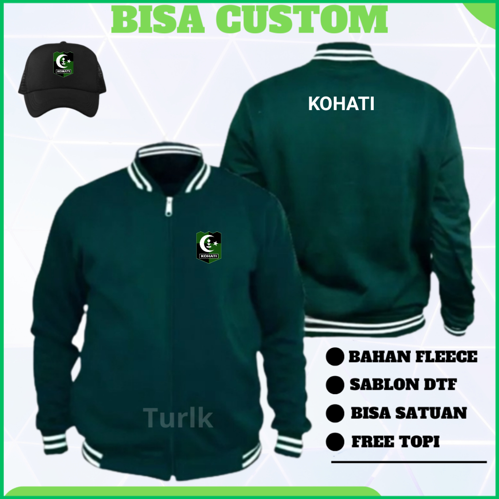 Jaket Kohati Jaket Varsity Kohati Custom