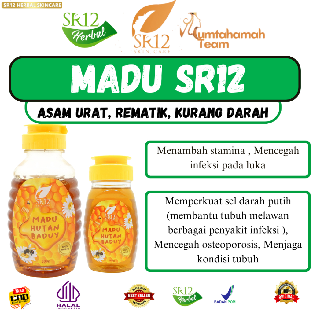 

MADU SR12 MADU LIAR BADUY / MENINGKATKAN IMUNITAS & DAYA TAHAN TUBUH / VIRAL DAN TERLARIS