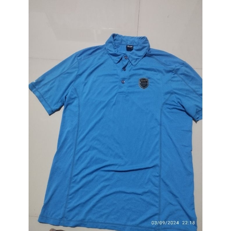 Kaos Kerah Blue EXR XL