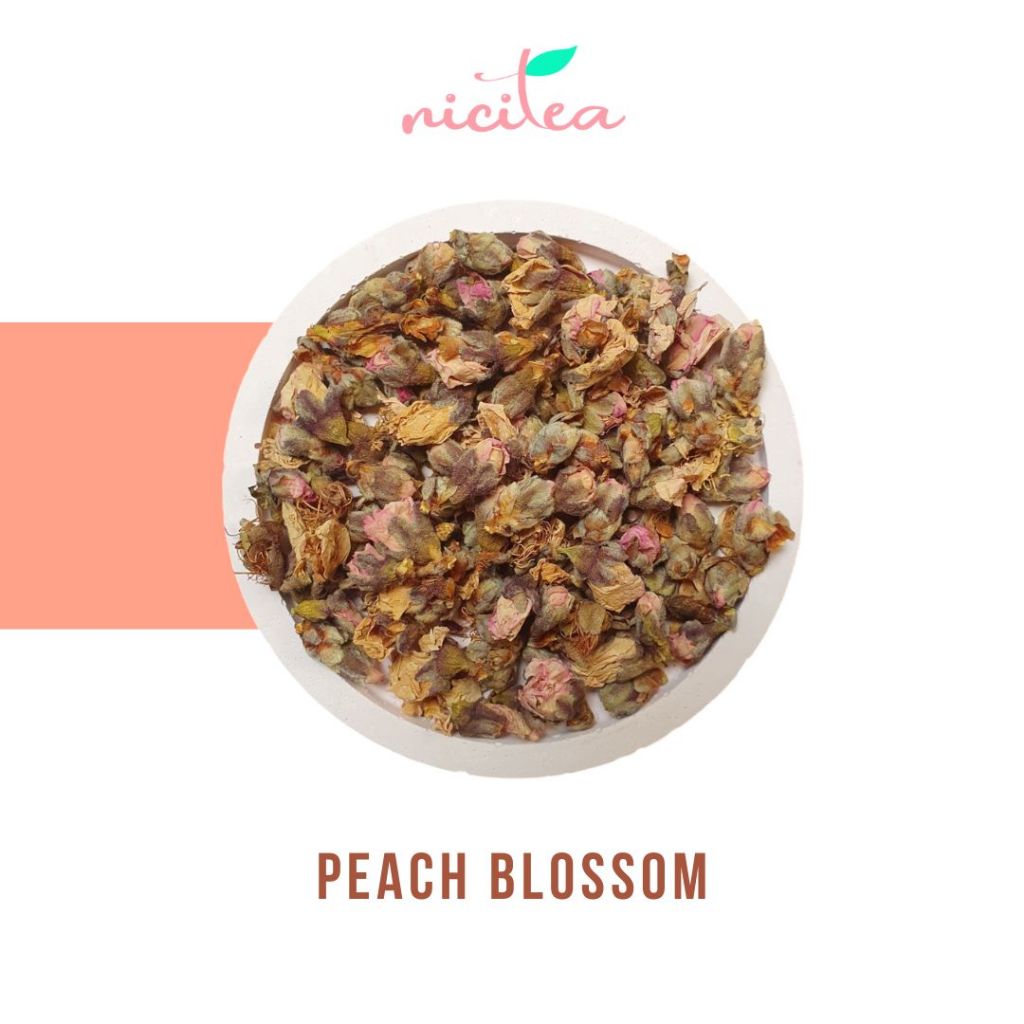 

Peach Blossom Tea / Teh Bunga persik / Dohwa-cha / Peach Flower Tea / Herbal Tea / Teh Wangi / Teh Bunga / Teh Sehat / Flower Tea / Teh Herbal Bali - NICITEA