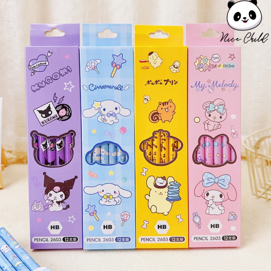 

PRAKTIS NICE CHILD Pensil Box Isi 12 PCS Alat Tulis Sekolah Karakter Lucu