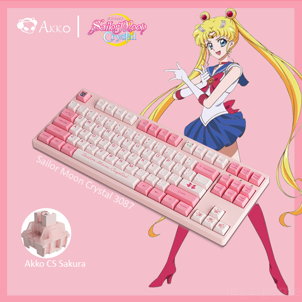 Akko 3087 Sailor Moon Crystal Edition - Gaming Keyboard