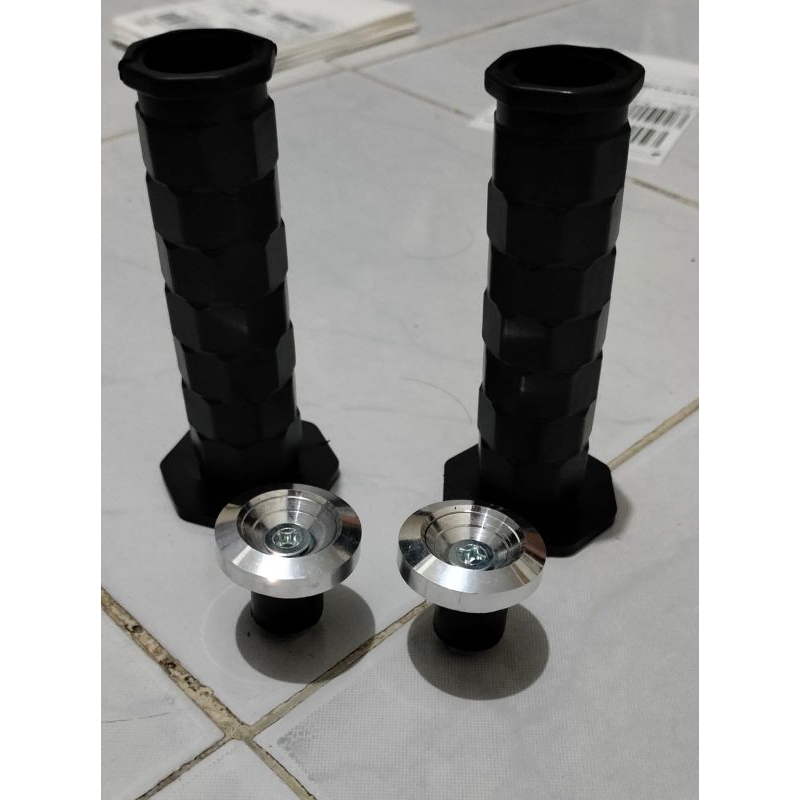 sarung gas motor handgrip handfat model daytona+jalu stang model heng almu grip kotak universal bisa