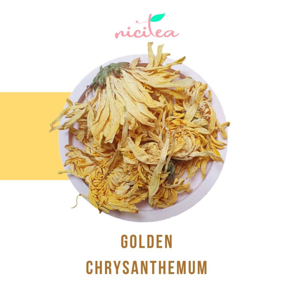 

Golden Chrysanthemum Tea / Teh Krisan / Teh Bunga Krisan / Herbal Tea / Teh Wangi / Teh Bunga / Teh Sehat / Flower Tea / Teh Herbal Bali - NICITEA