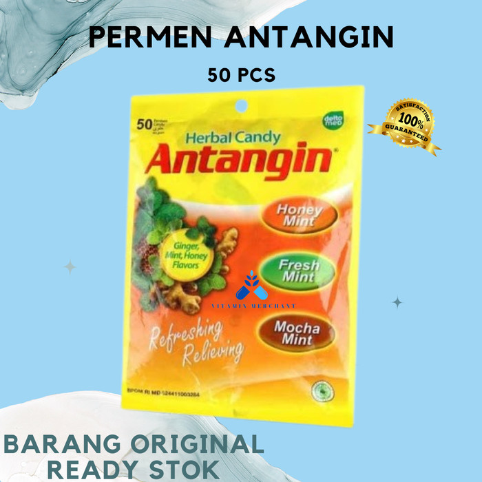 

Permen Antangin Campur 3 Rasa Isi 50 Pcs Permen Herbal