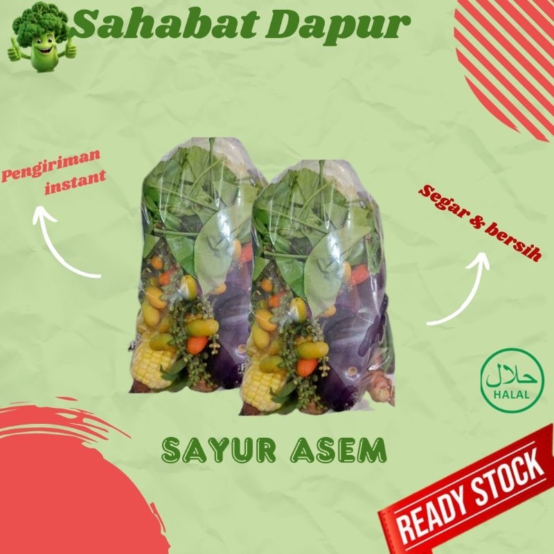 

sayur asem - paket sayur - Sayur segar - Sahabat Dapur Delivery