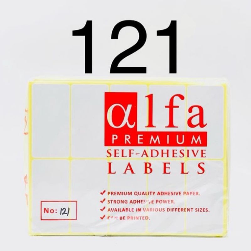 

Label 121 & Cetak Nama