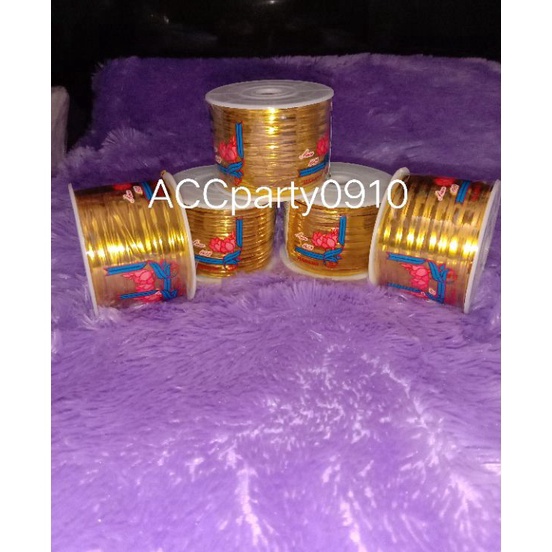 

PRODUK UNGGULAN Pita Kawat Roll Pita Kawat Bingkisan Pita Kawat Souvenir 1 Yard