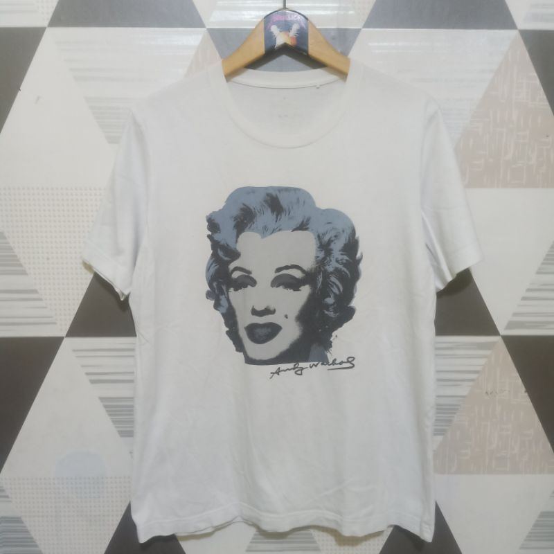 Tshirt Andy Warhol x Marilyn Monrou Ut