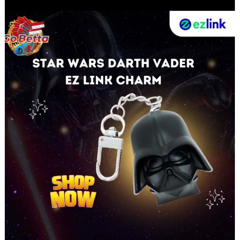 Starwars SimplyGo EZ-Link Card MRT Bus Ez Link Cards Authentic Star Wars Darth Vader SimplyGo Ezlink