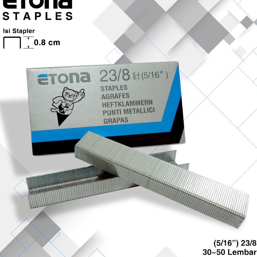 

MEGA ISI STAPLES ETONA 238 516