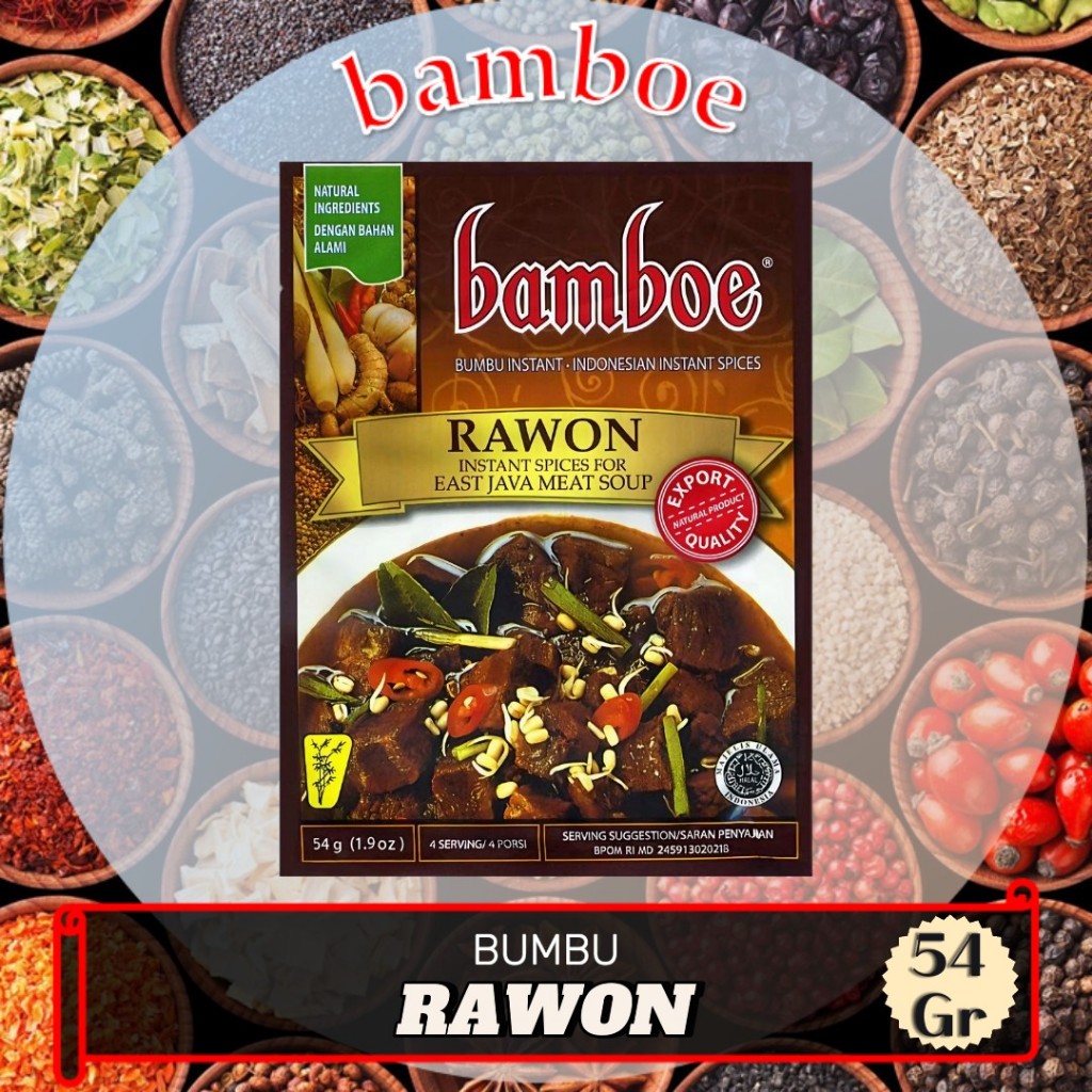 

Rawon - Bamboe - bumbu masak instant