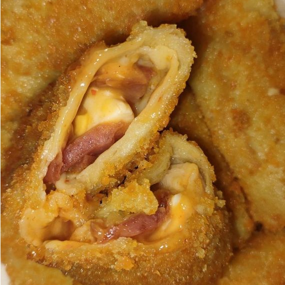 

Risoles Spaghetti isi 5 pcs 100% Halal Frozen Food Homemade