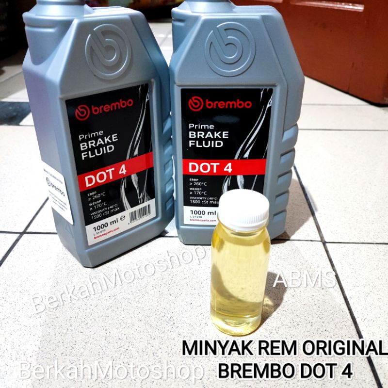 MINYAK REM DOT 4 BREMBO PREMIUM MINYAK REM ORIGINAL BREMBO DOT 4 MINYAK SELANG REM MINYAM MASTER REM