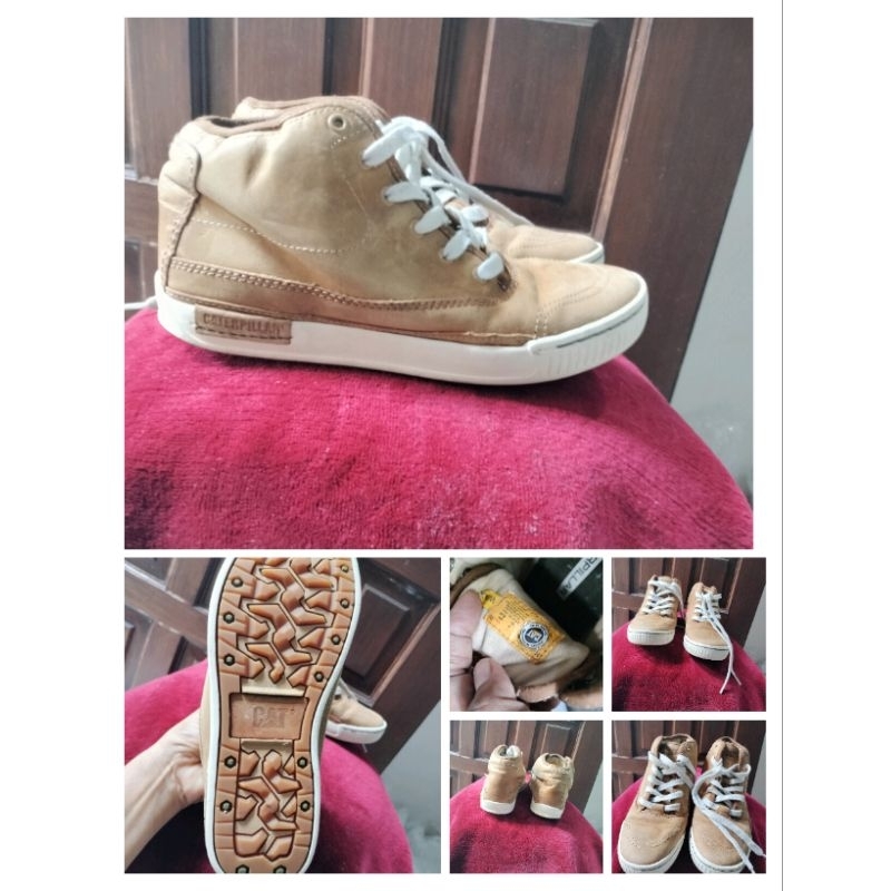 

Cuter pillar original kulit asli mntul size 37 kulit asli cakep warnanya netral cowok cewek bisa pke sgt keren apalagi pke rok jean sp