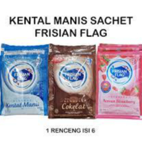 

KENTAL MANIS FRISIAN FLAG 6 SACHET II SUSU KENTAL MANIS BUNGKUS II SUSU BENDERA