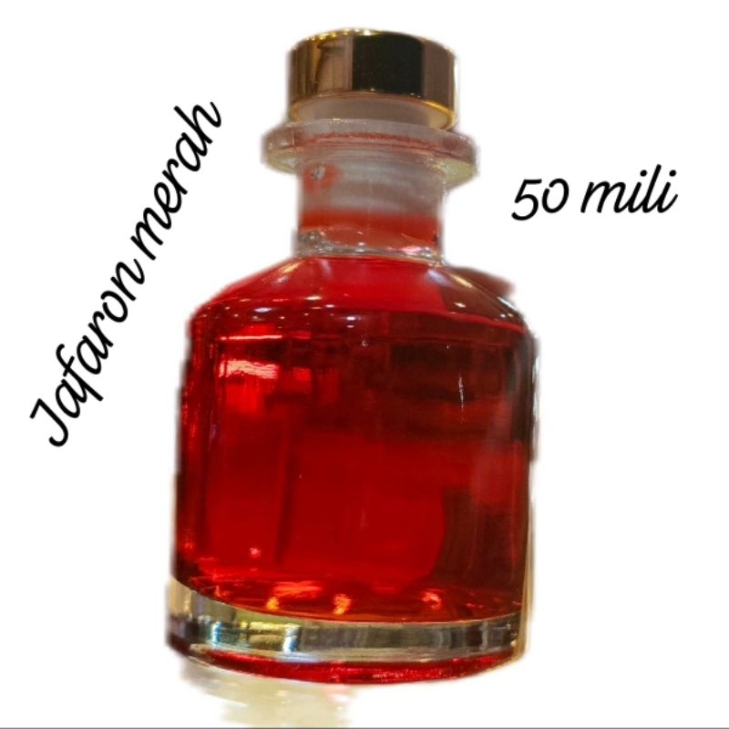 Jafaron Merah Asli Murni Kental Isi 50 Mili