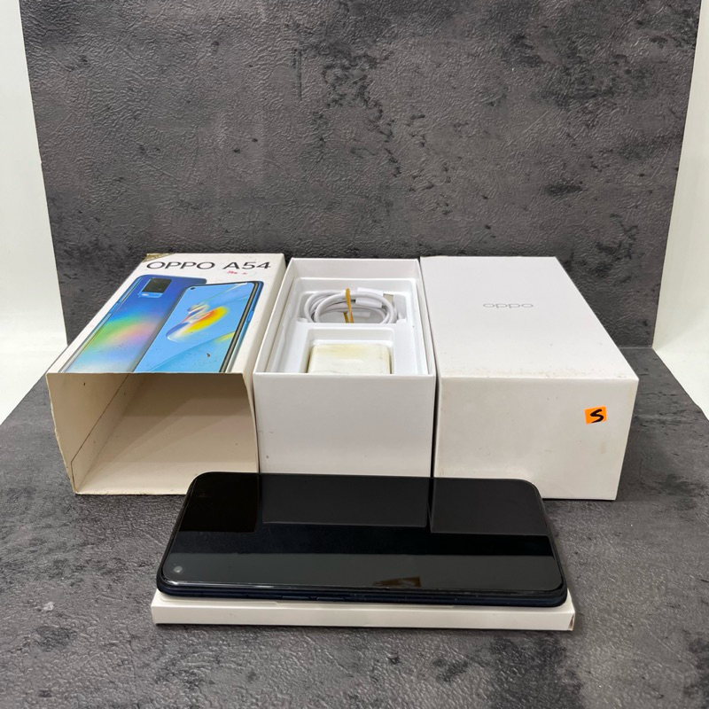 Oppo a54 4/64gb Fullset Second Garansi Resmi