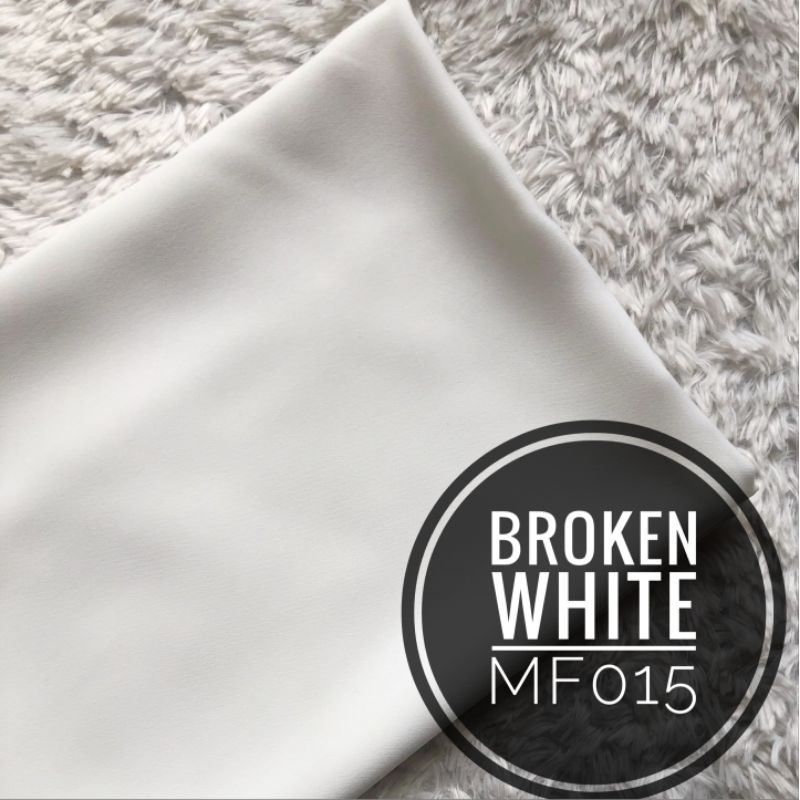 KAIN POTONGAN MINA/FURSAN BROKEN WHITE