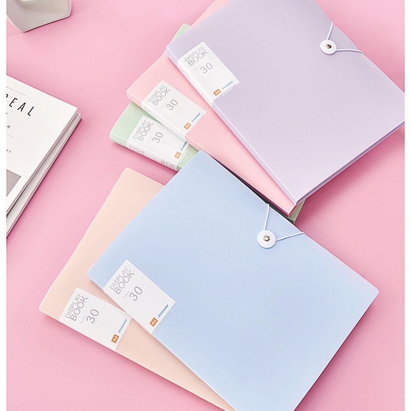 

Display Book / Map File Dokumen A4 20/30/40 Halaman Warna Pastel